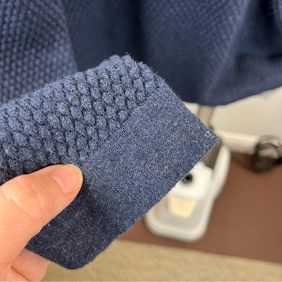 Art of Rhetoric Men's Navy Blue Large Knit Sweater - Picture 5 of 7